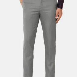 Blackberrys Men B-95 Slim Fit Easy Wash Formal Trousers-picture-37