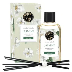 SOUL & SCENTS Transparent Fragrance Reed Diffuser Refill With Free 12 Reed Sticks 300 ml image 3