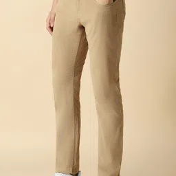 Allen Solly Men Slim Fit Mid-Rise Regular Trousers image 4