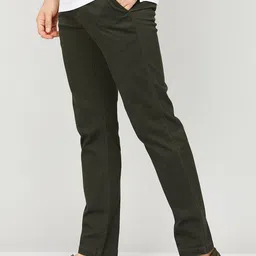CODE by Lifestyle Men Slim Fit Cotton Lycra Chinos Trousers image 5