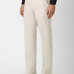 Peter England Men Slim Fit Formal Trousers image 2