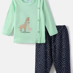 Nauti Nati Unisex Kids Printed Top with Trousers image 4