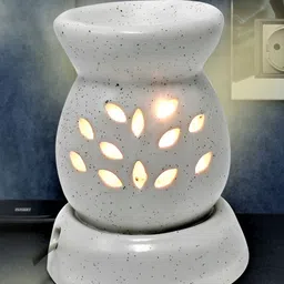 Shree Murti White Ceramic Aroma Oil Diffuser 10 ml image 3