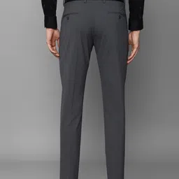 Louis Philippe Men Grey Slim Fit Trousers image 3