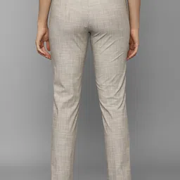 Allen Solly Woman Abstract Printed Pleated Trousers image 3