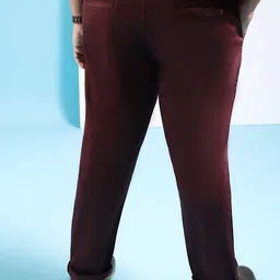 hardsoda by the indian garage co HARDSODA Men Plus Size Mid Rise Chinos Trousers image 3