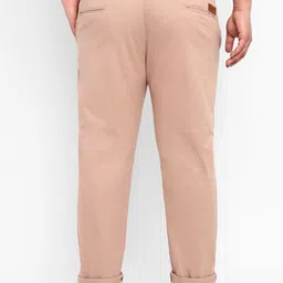 Urbano Plus Plus Size Men Mid-Rise Pure Cotton Chinos Trousers image 3