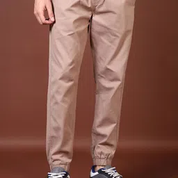 V-Mart Men Regular Fit Cotton Joggers image 2