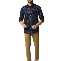 Basics Men Tapered Fit Mid-Rise Cotton Chinos image 4