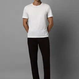 Allen Solly Men Slim Fit Mid-Rise Regular Trousers image 2