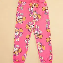 Pantaloons Junior Girls Printed Pure Cotton T-shirt with Trousers image 4