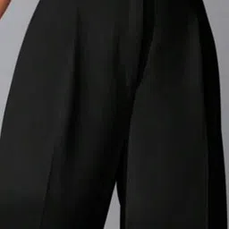 Next One Women Smart High-Rise Easy Wash Parallel Trousers Trouser image 4