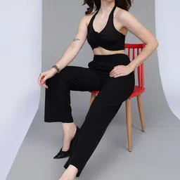Xpose Women High-Rise Loose Fit Comfort Trousers-image-49