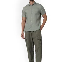 Celio Men Cotton Mid-Rise Cargos Trouser image 5