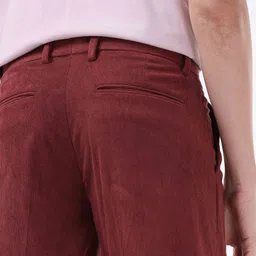 Tailoraedge Men Tailored Slim Fit Mid-Rise Trousers image 5