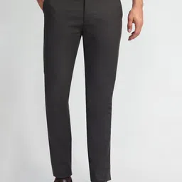 Arrow Men Super Plain Mid-Rise Slim Fit Trouser image 5