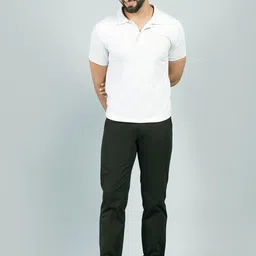 STUDIO NEXX Men Green Relaxed Trousers image 3