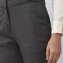 Van Heusen Woman Women Grey Formal Trousers image 5