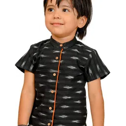 Tiny Bunnies Pack Of 2 Boys Printed Pure Cotton Shirt with Trousers image 3