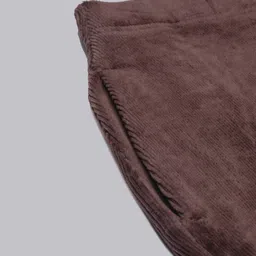 Go Colors Women Plus Size Relaxed Loose Fit Cotton Corduory Parallel Trousers image 2