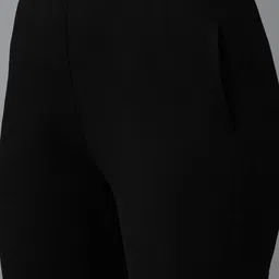 elleven Women Black Regular Fit Trousers image 2