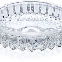 Clear Glass Ashtray-image-2