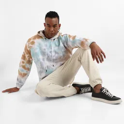 campus sutra Men Full Sleeve Solid Sweatshirt image 5