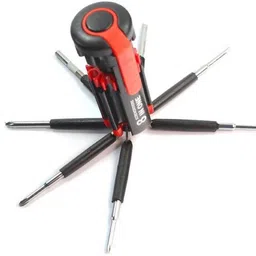 inditrust 8 In one LED Portable Torch Combination Screwdriver Set image 2