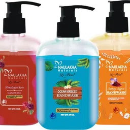 lenatura Combo of Soothing Saffron, Ocean Breeze and Himalayan Rose Hand Wash-picture-13