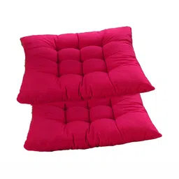 Mom's Moon Rose 2 Pieces Square Shaped Chair Pads-image-57