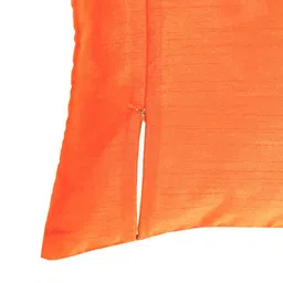 ANS Red & Orange Set of 2 Floral Square Cushion Covers image 2