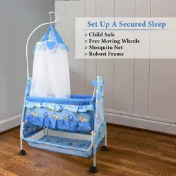 evohome Cradle for kids cradle for baby boy and girl Cradle With Swing & Mosquito Net-picture-17