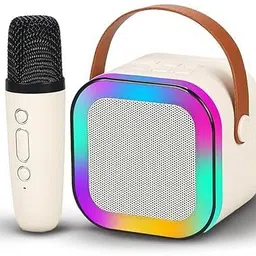adhira toys 0Portable Karaoke Speaker with Bluetooth and Wireless Mic image 2