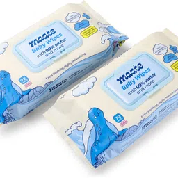 maate Baby Wipes (Pack of 2, 144 Wipes) | Soothing & Hypoallergenic (2 Wipes)-picture-16