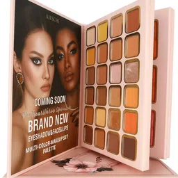 g4u Makeup Book with 60+ Shades | Eyeshadow, Blush, Highlighter & More image 1