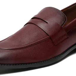 louis stitch Mens Rosewood Formal Slipon Mocassin Shoes for Men (RGMC) - UK 7 Mocassin For Men image 3