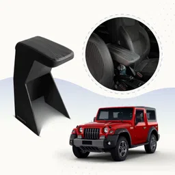 grabika Premium Armrests for Mahindra THAR With 2 USB Ports (Only FRONT Armrest) Car Armrest-picture-16
