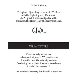 GIVA Women 925 Sterling Silver Rose Gold-Plated Adjustable Link Bracelet image 4