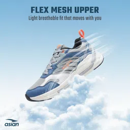 asian Powerkick-05 Running Shoes for Men | Lightweight Mesh Sports Shoe for Boys Running Shoes For Men image 5