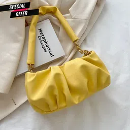 sappiero Yellow Women Messenger Bag Women Stylish Casual Cross Body Side Bag Women Ladies Purse For Women & Girls-picture-10