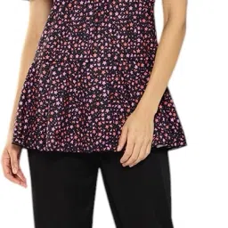 aarika Printed Women Swim-dress Black Swimsuit-picture-28