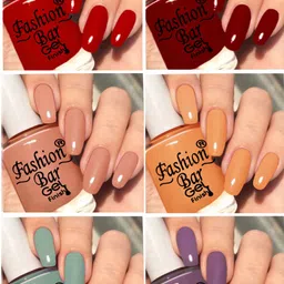 fashion bar Power Lasting provide a glossy, smooth, and salon-like finish Set A6005 Multicolor image 1