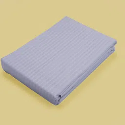 the linen house 450 TC Cotton King Self Design Fitted (Elastic) Bedsheet image 5