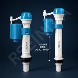 rse High Pressure Float Valve Ball Cock Fill Valve | crystal Dual Flush Tank image 3