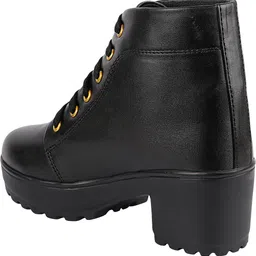 nzs Smart Casual Mid Top | Winter Boots |Lace-UP |Trendy Boots For Girls Boots Boots For Women image 4