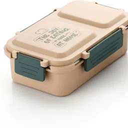 blluex Lunch Box Sealed Leakage Proof Stainless Steel with 2 Containers Lunch Box image 1