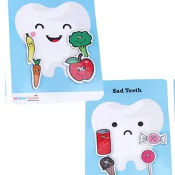 My House Teacher Kids Happy Teeth & Sad Teeth Sorting Baby Busy Bag-picture-29