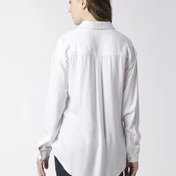 pepe jeans Women Regular Fit Solid Casual Shirt image 2