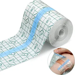 dn brothers Transparent Adhesive Bandage Dressing Wound Waterproof Sticker(2inch*5M)DN123 Crepe Bandage-picture-10