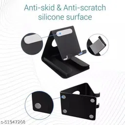 Wrixty Phone Holder Mount Stand with Visiting Card Bracket Portable Mobile Holder Mobile Holder image 4